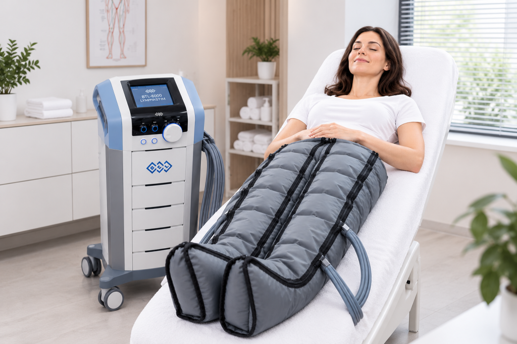 Drenaż limfatyczny BOA BTL w gabinecie – presoterapia w Bydgoszczy